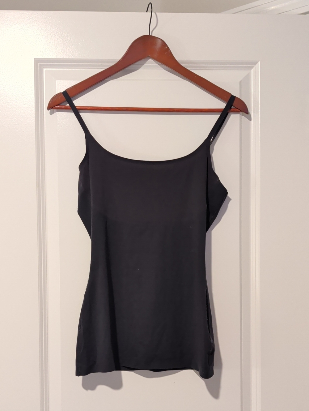 SPANX Black Slim Spaghetti-Strap Camisole
